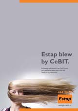 Estap blew by CeBIT.